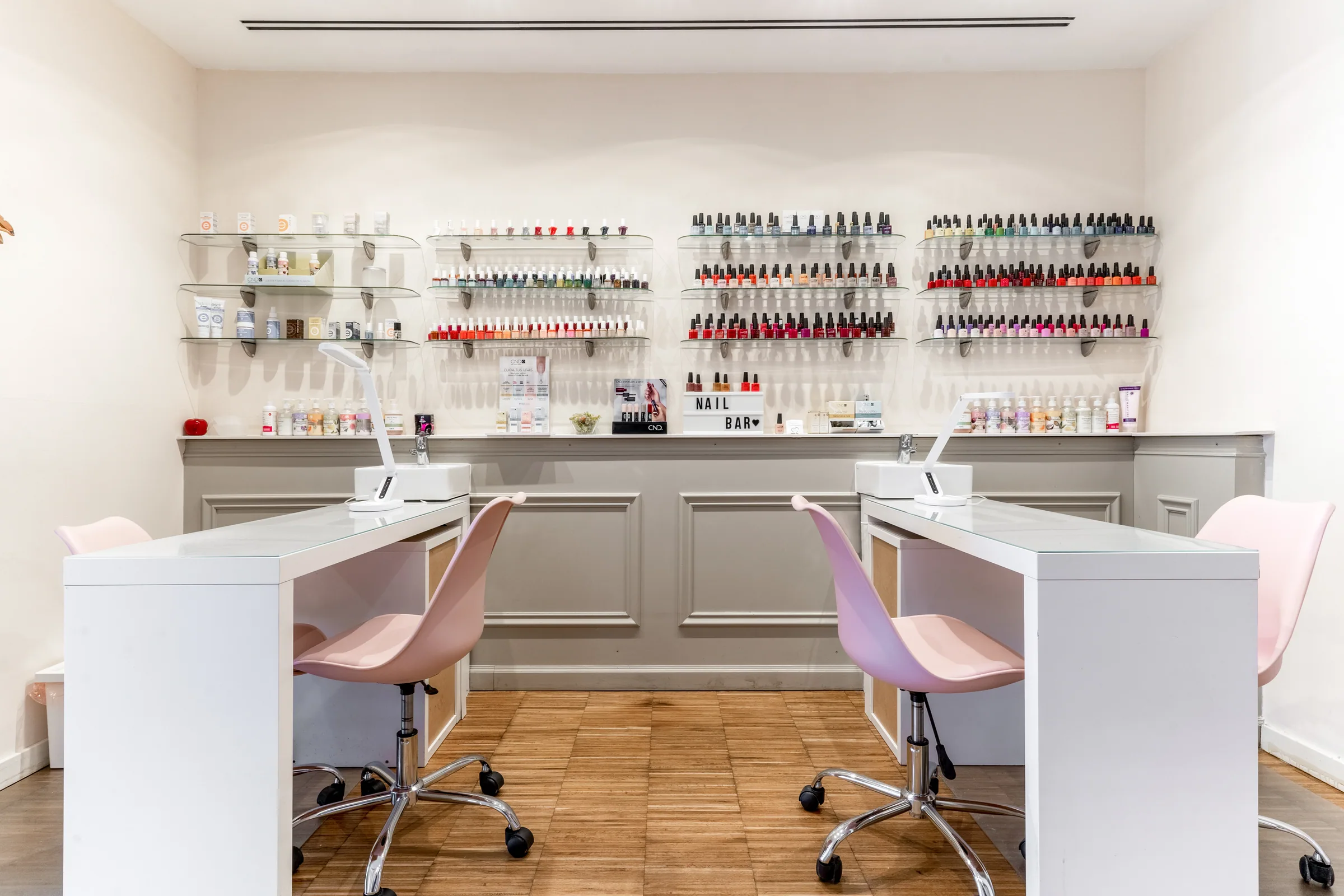 Cabina de tratamientos de un centro de estética